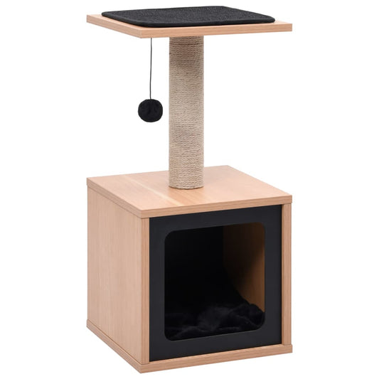 Berkfield Cat Tree with Sisal Scratching Mat 62 cm