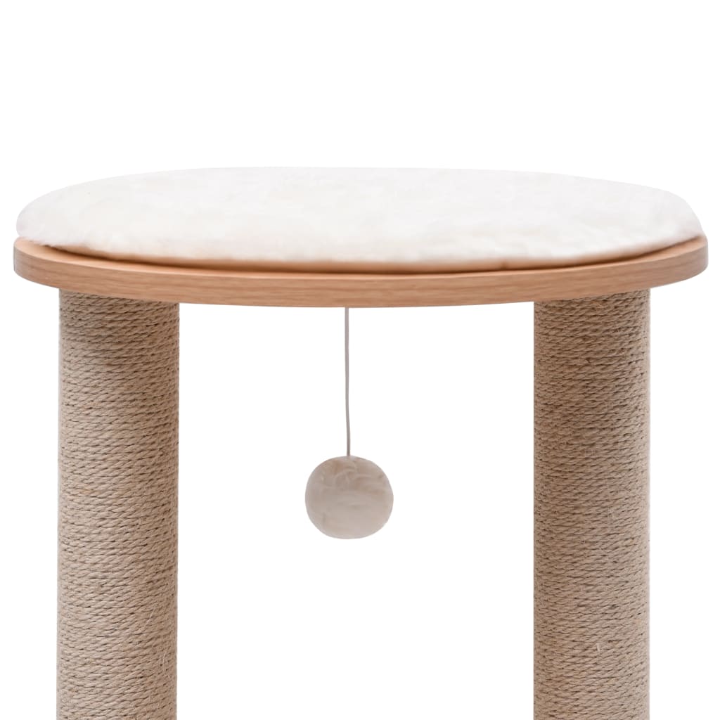 Berkfield Small Cat Tree with Scratching Posts 44 cm