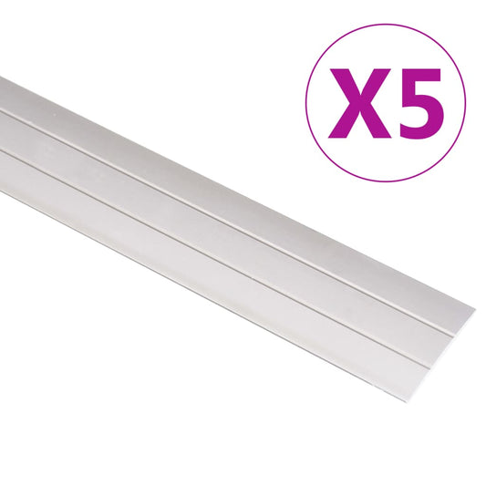 Berkfield Floor Profiles 5 pcs Aluminium 100 cm Gold