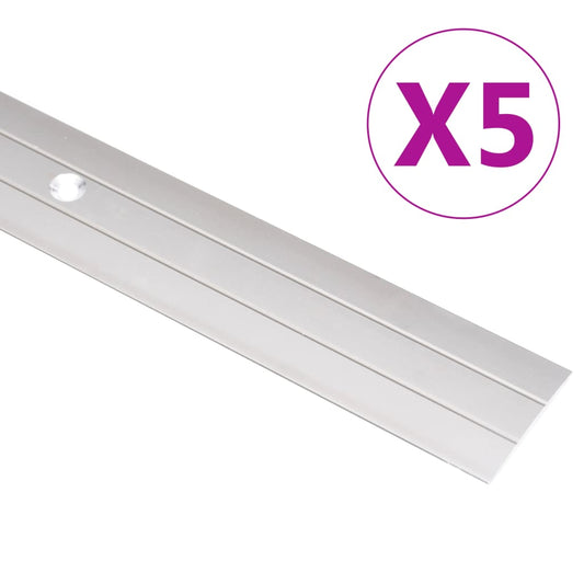 Berkfield Floor Profiles 5 pcs Aluminium 134 cm Gold