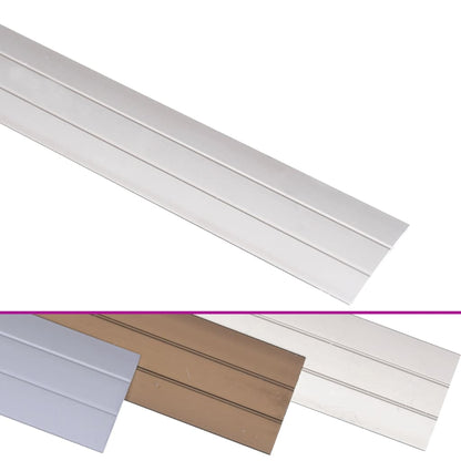 Berkfield Floor Profiles 5 pcs Aluminium 134 cm Gold