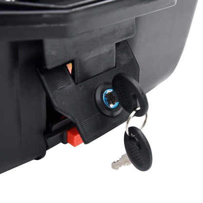 Berkfield Motorbike Top Case 24 L for Single Helmet