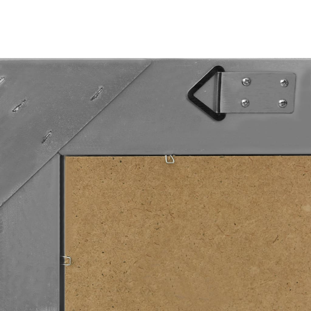 Berkfield Wall Mirror Baroque Style 50x60 cm Black