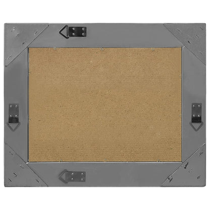 Berkfield Wall Mirror Baroque Style 60x40 cm Black