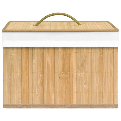 Berkfield Bamboo Storage Boxes 4 pcs