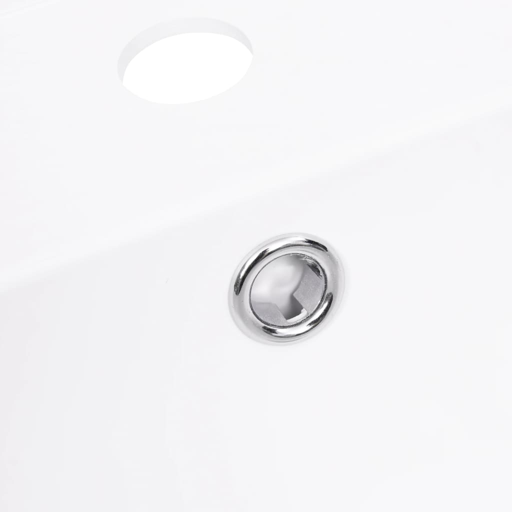Berkfield Built-in Wash Basin 900x460x105 mm SMC White