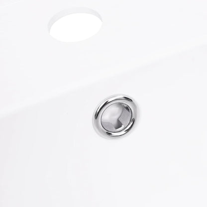 Berkfield Built-in Wash Basin 900x460x105 mm SMC White