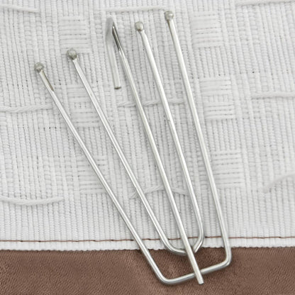 Berkfield Linen-Look Blackout Curtain with Hooks Taupe 290x245 cm