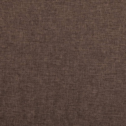 Berkfield Linen-Look Blackout Curtain with Hooks Taupe 290x245 cm
