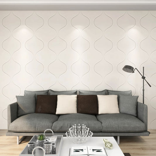 Berkfield 12 pcs Wall Panels 3D 0.5x0.5 m 3 m�__