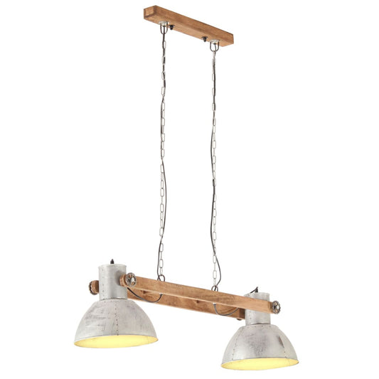 Berkfield Industrial Hanging Lamp 25 W Silver 109 cm E27