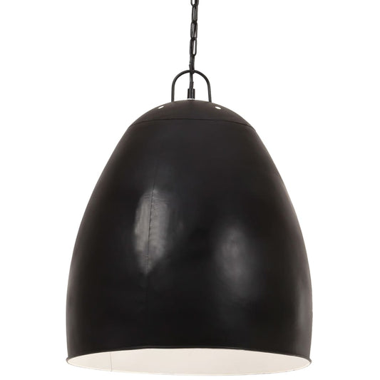 Berkfield Industrial Hanging Lamp 25 W Black Round 42 cm E27