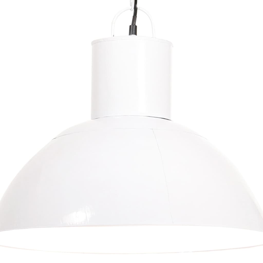 Berkfield Hanging Lamp 25 W White Round 48 cm E27
