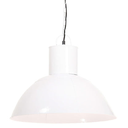 Berkfield Hanging Lamp 25 W White Round 48 cm E27