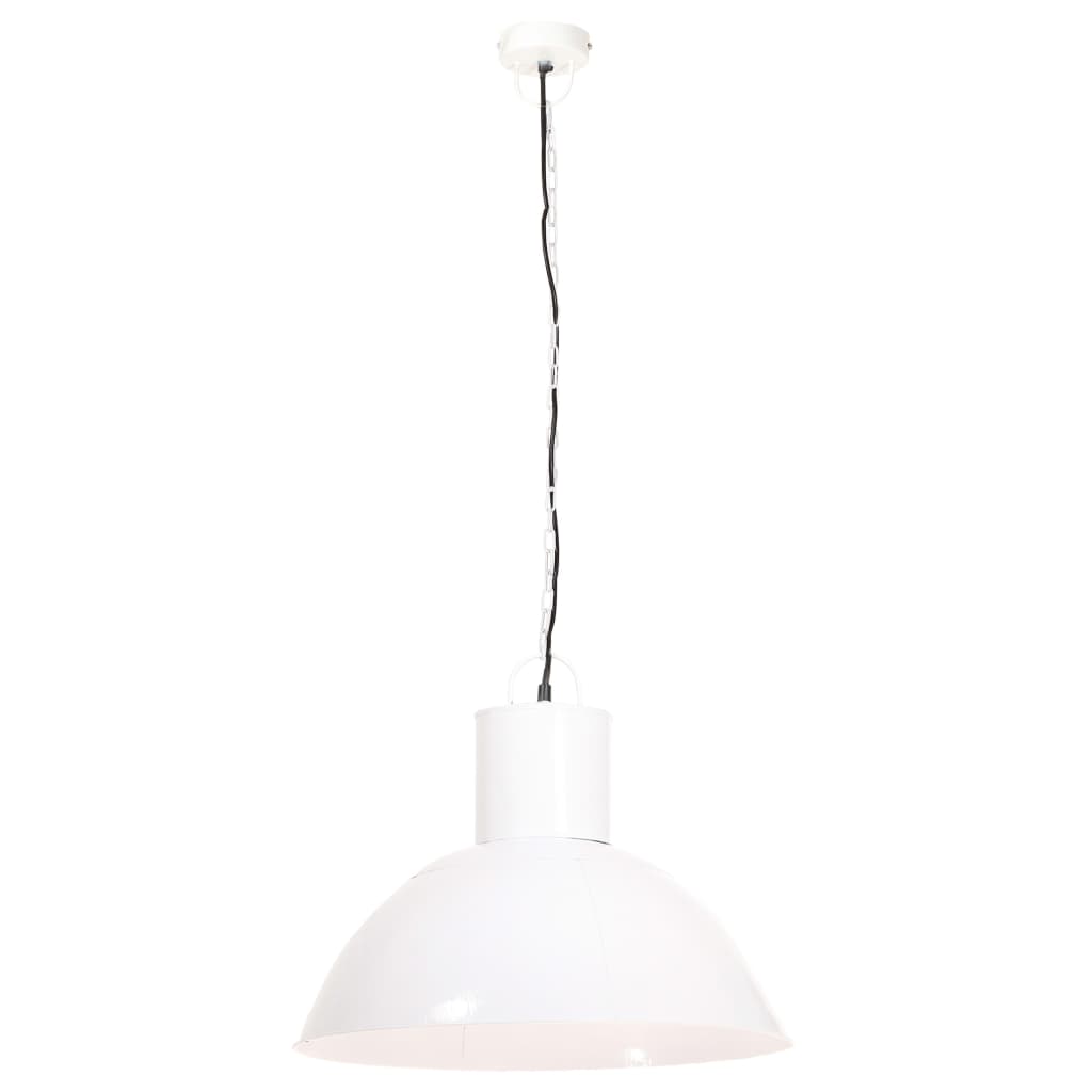 Berkfield Hanging Lamp 25 W White Round 48 cm E27