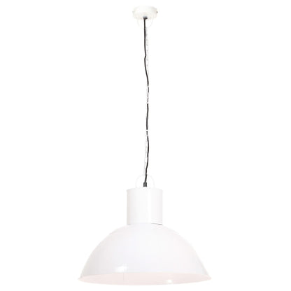 Berkfield Hanging Lamp 25 W White Round 48 cm E27