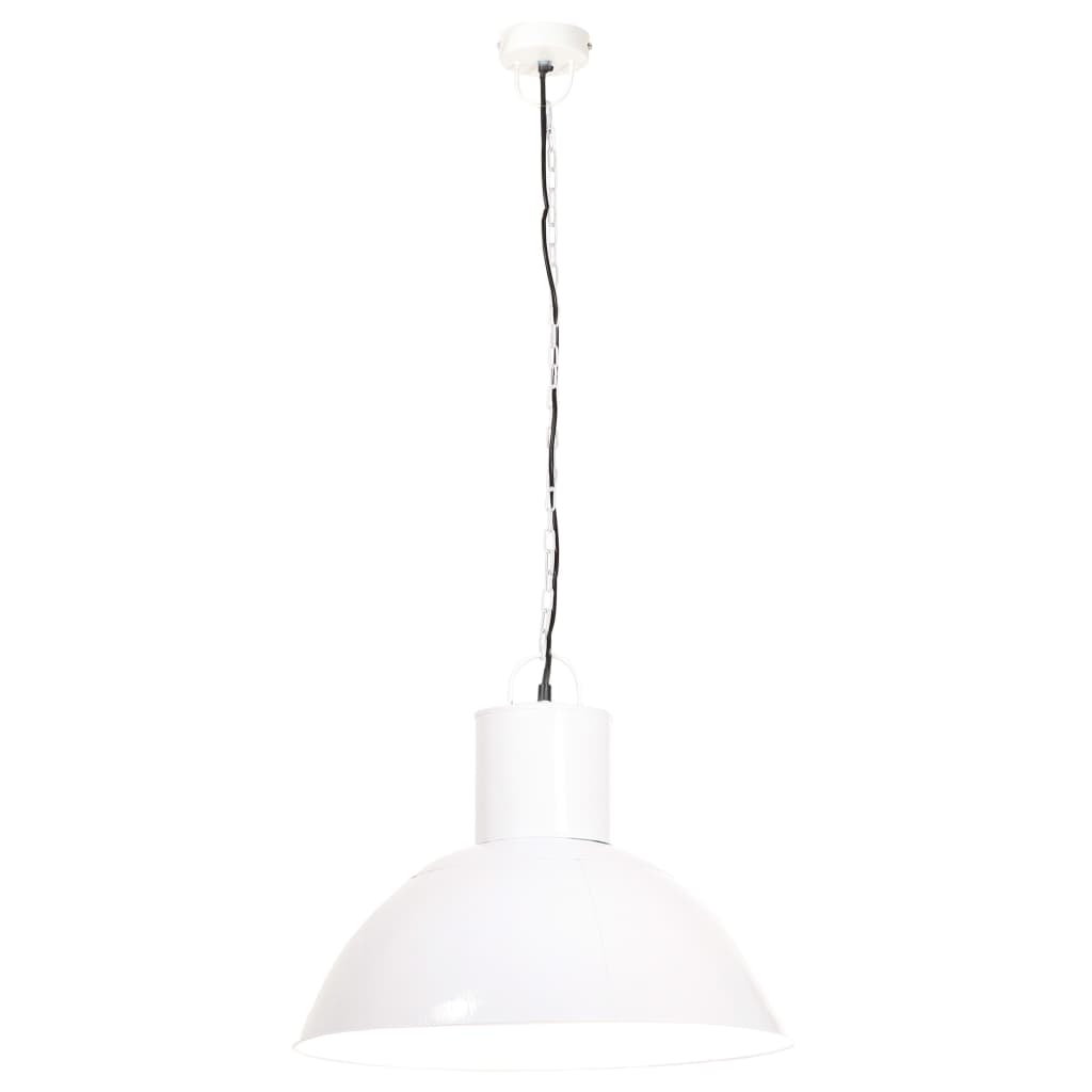 Berkfield Hanging Lamp 25 W White Round 48 cm E27