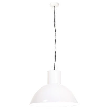 Berkfield Hanging Lamp 25 W White Round 48 cm E27