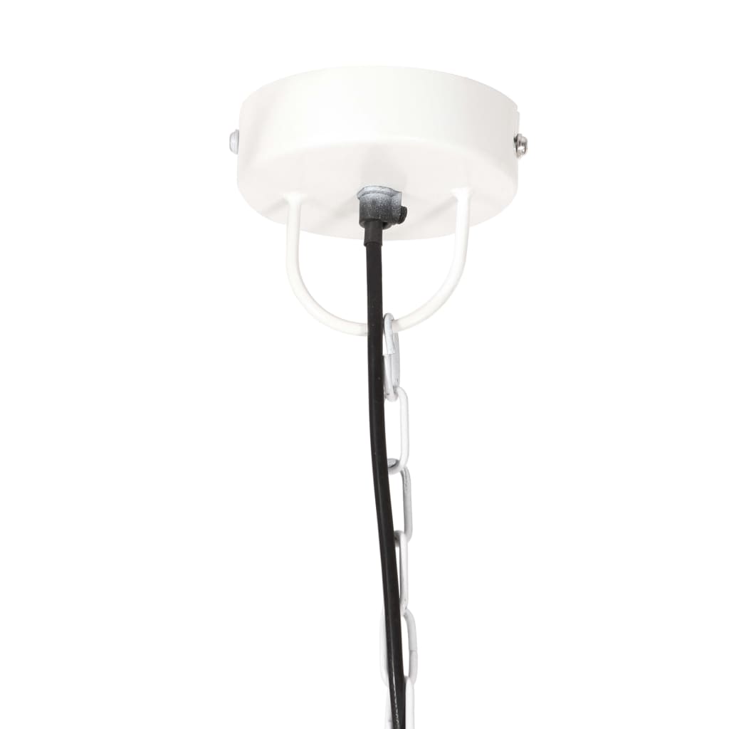 Berkfield Hanging Lamp 25 W White Round 48 cm E27