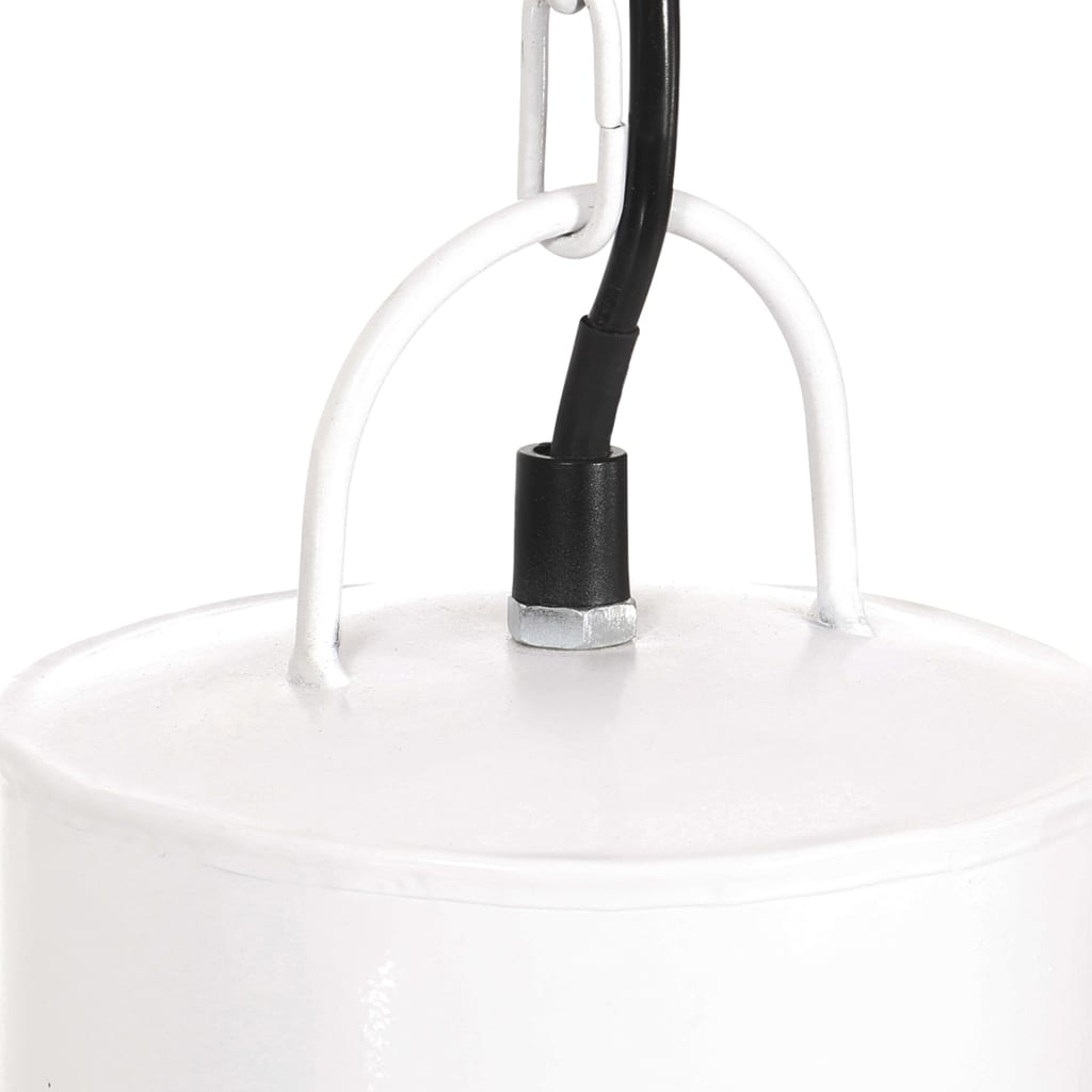 Berkfield Hanging Lamp 25 W White Round 48 cm E27