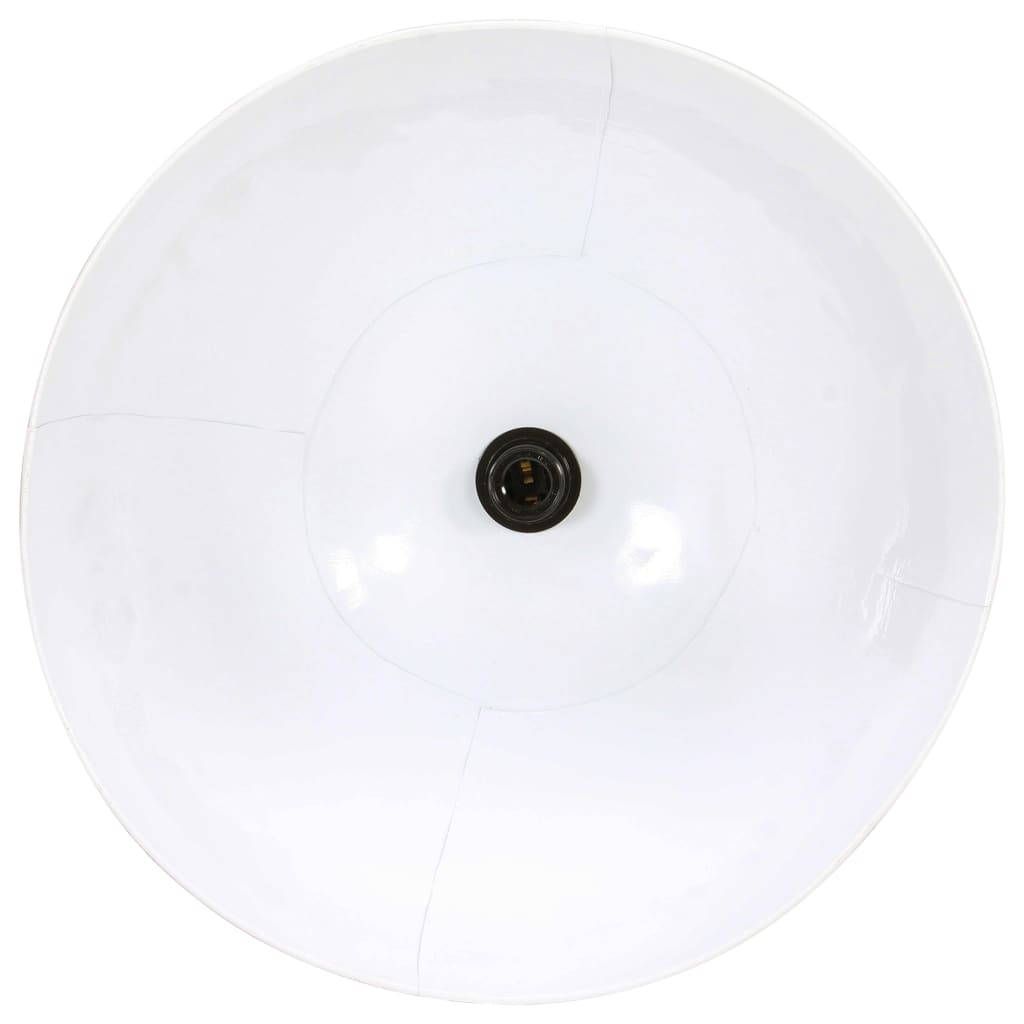 Berkfield Hanging Lamp 25 W White Round 48 cm E27