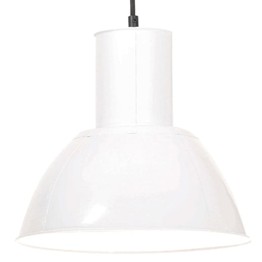 Berkfield Hanging Lamp 25 W White Round 28.5 cm E27