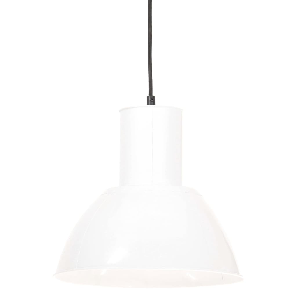 Berkfield Hanging Lamp 25 W White Round 28.5 cm E27