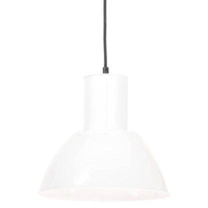 Berkfield Hanging Lamp 25 W White Round 28.5 cm E27