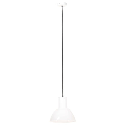 Berkfield Hanging Lamp 25 W White Round 28.5 cm E27