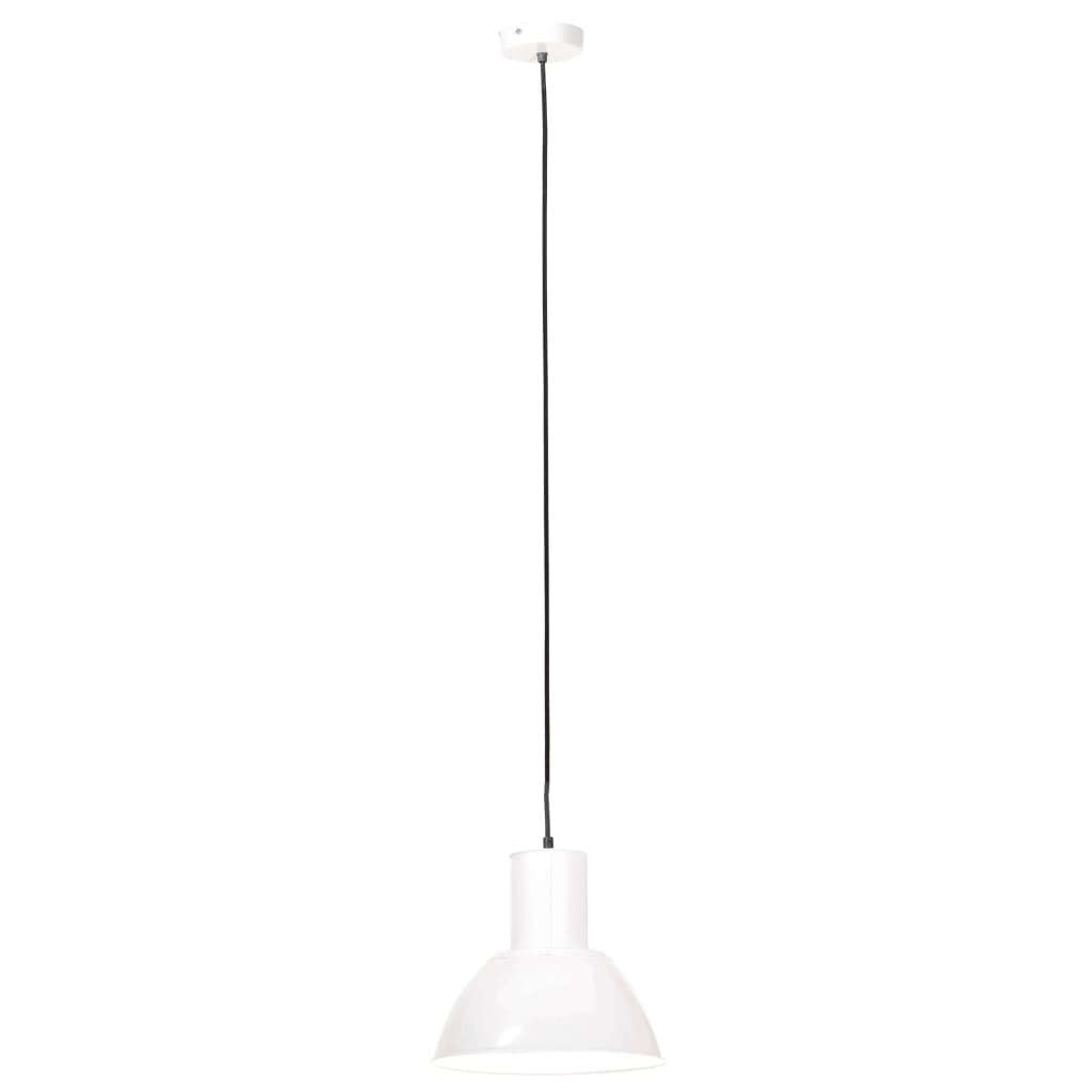 Berkfield Hanging Lamp 25 W White Round 28.5 cm E27