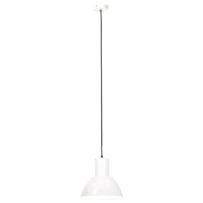 Berkfield Hanging Lamp 25 W White Round 28.5 cm E27
