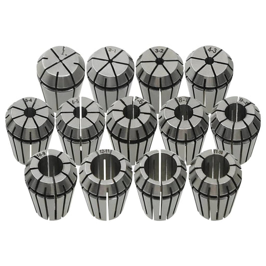 Berkfield ER20 Collets 13 pcs Turning Tool Set