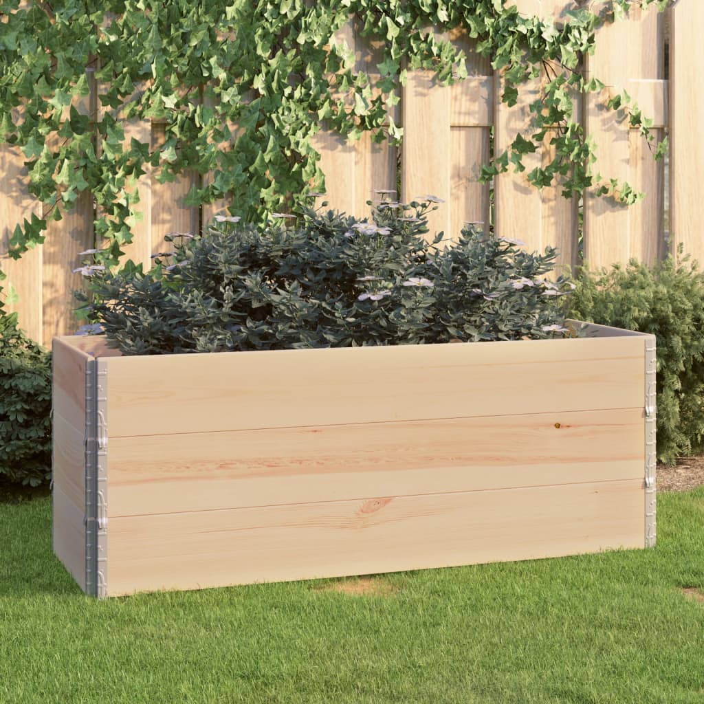 Berkfield Raised Beds 3 pcs 50x150 cm Solid Pine Wood (310055)