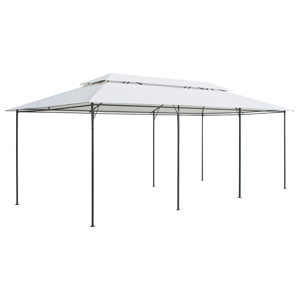 Berkfield Gazebo 600x298x270 cm White 180g/m�__