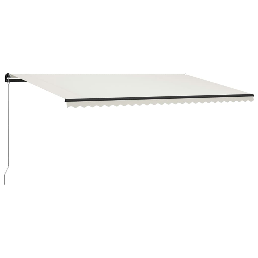 Berkfield Manual Retractable Awning 600x300 cm Cream