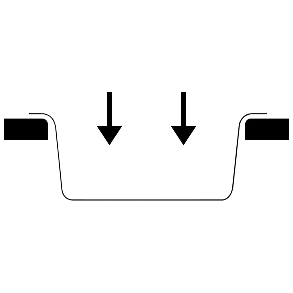 Berkfield Kitchen Sink with Overflow Hole Grey Granite