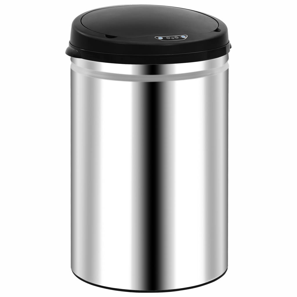 Berkfield Automatic Sensor Dustbin 30 L Stainless Steel