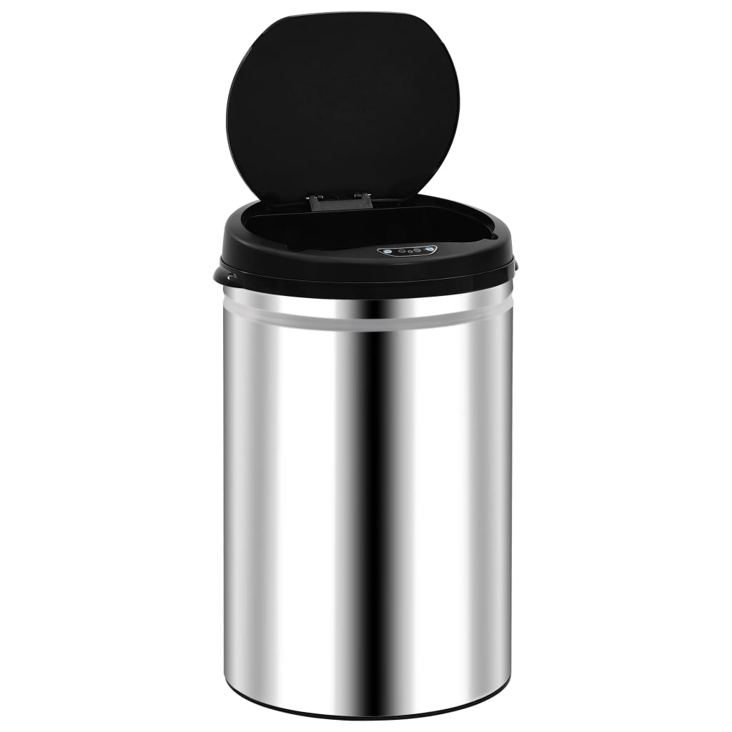 Berkfield Automatic Sensor Dustbin 30 L Stainless Steel