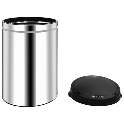 Berkfield Automatic Sensor Dustbin 30 L Stainless Steel