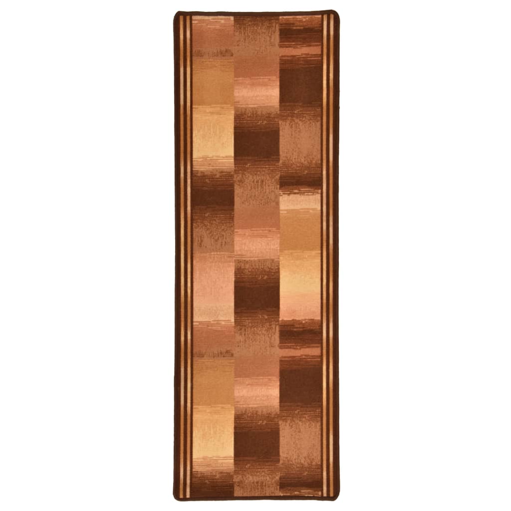 Berkfield Carpet Runner Gel Backing Block Beige 67x120 cm