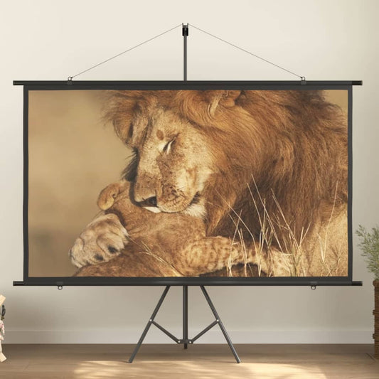 Berkfield Projection Screen with Tripod 90" 16:9