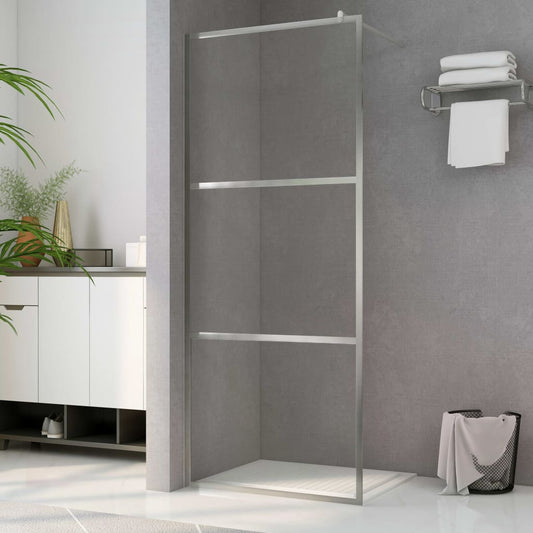Berkfield Walk-in Shower Wall with Clear ESG Glass 140x195 cm