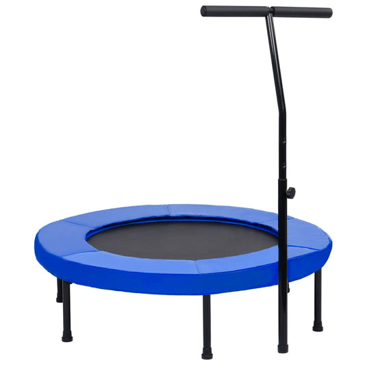 Berkfield Fitness Trampoline with Handle and Safety Pad 102 cm
