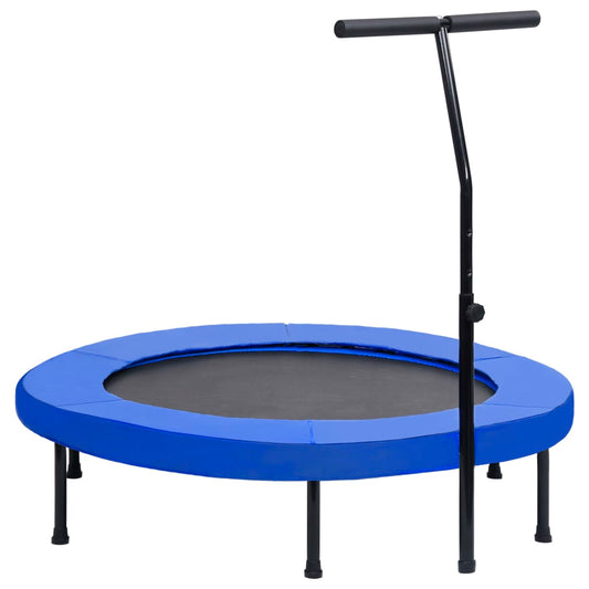 Berkfield Fitness Trampoline with Handle and Safety Pad 122 cm