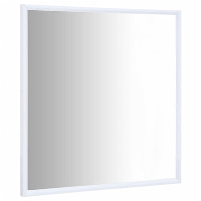 Berkfield Mirror White 50x50 cm
