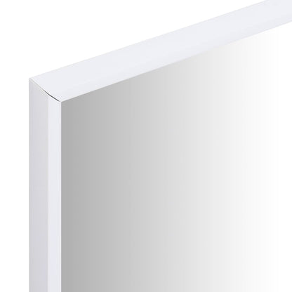 Berkfield Mirror White 50x50 cm