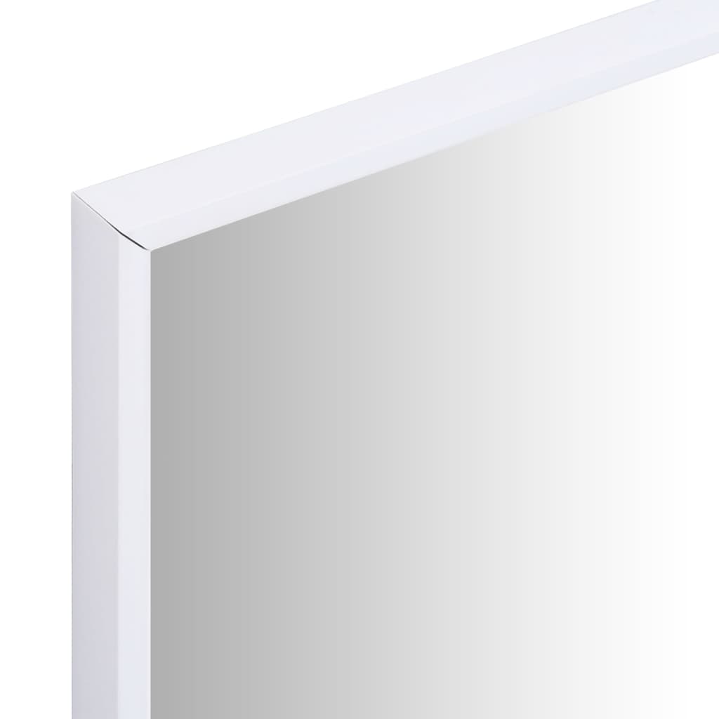 Berkfield Mirror White 70x70 cm