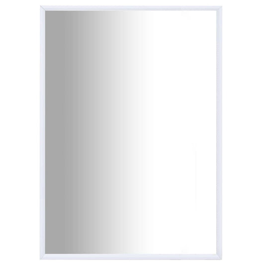 Berkfield Mirror White 70x50 cm