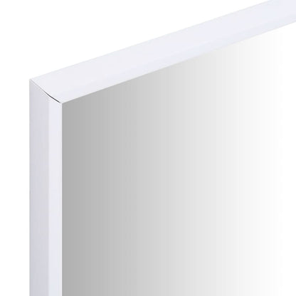 Berkfield Mirror White 80x60 cm