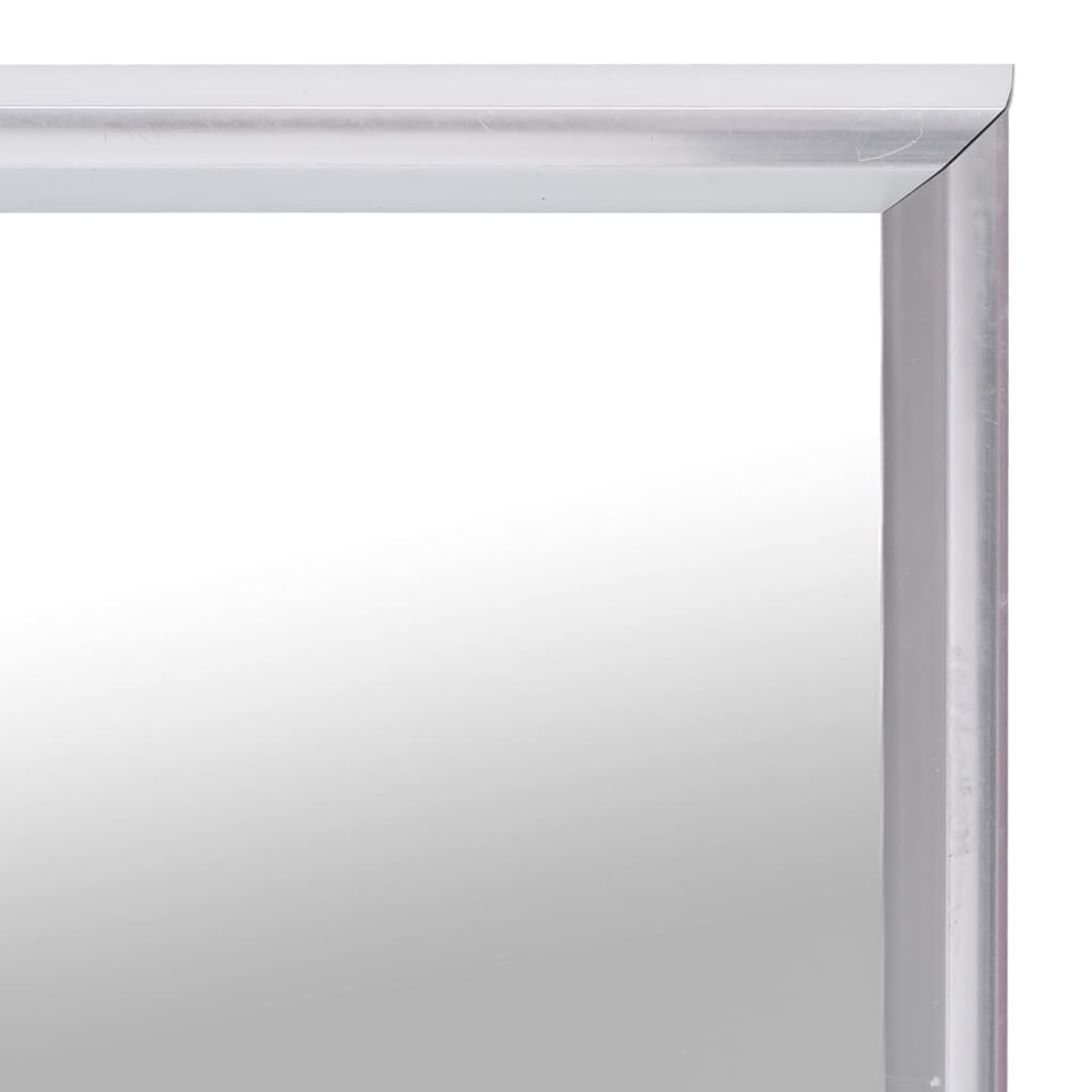 Berkfield Mirror Silver 100x60 cm